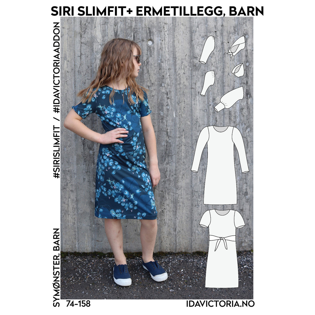 Siri Slimfit + ermetillegg, barn (74-158)