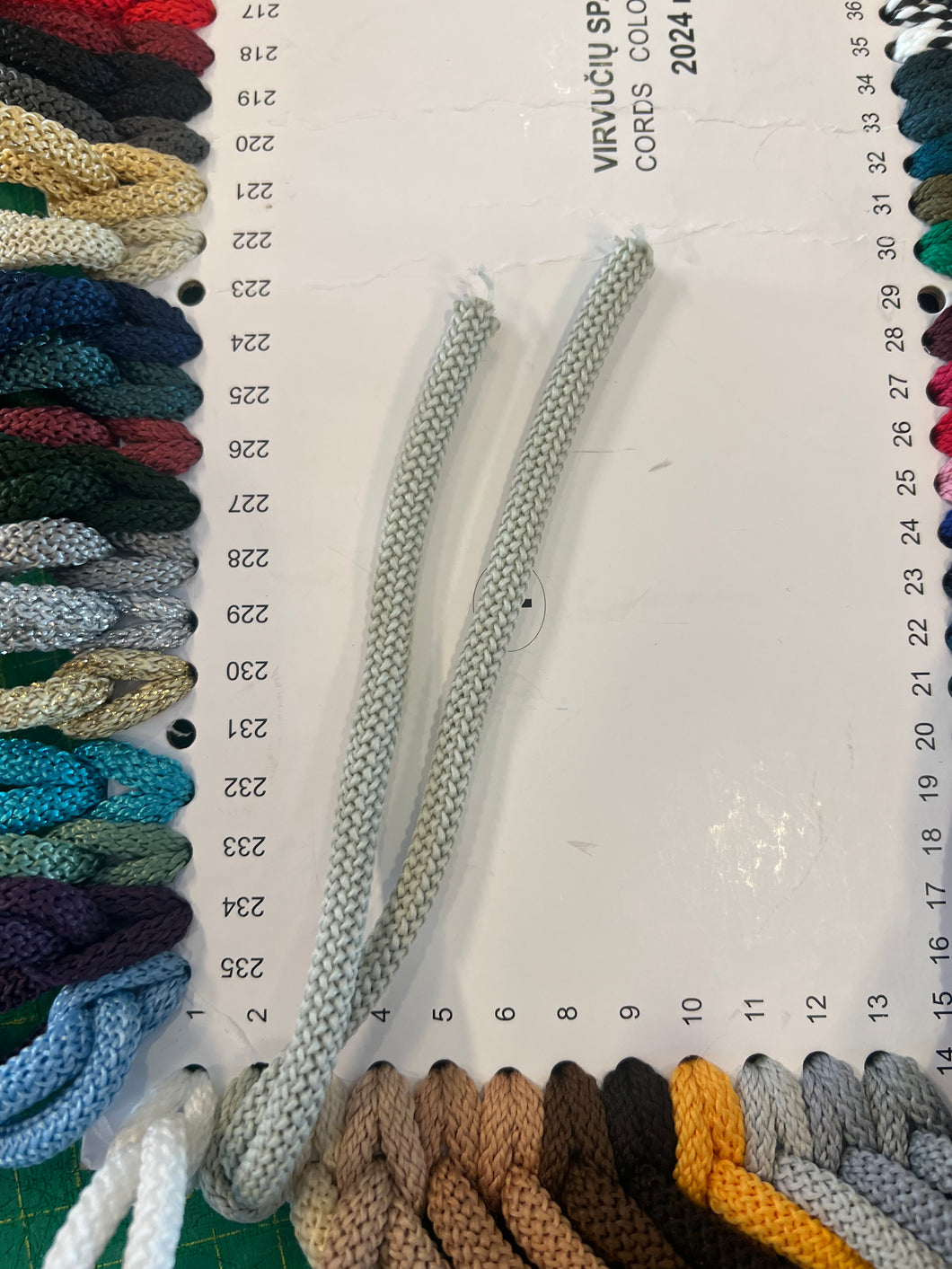 Heklesnor farge 2 grågrønn