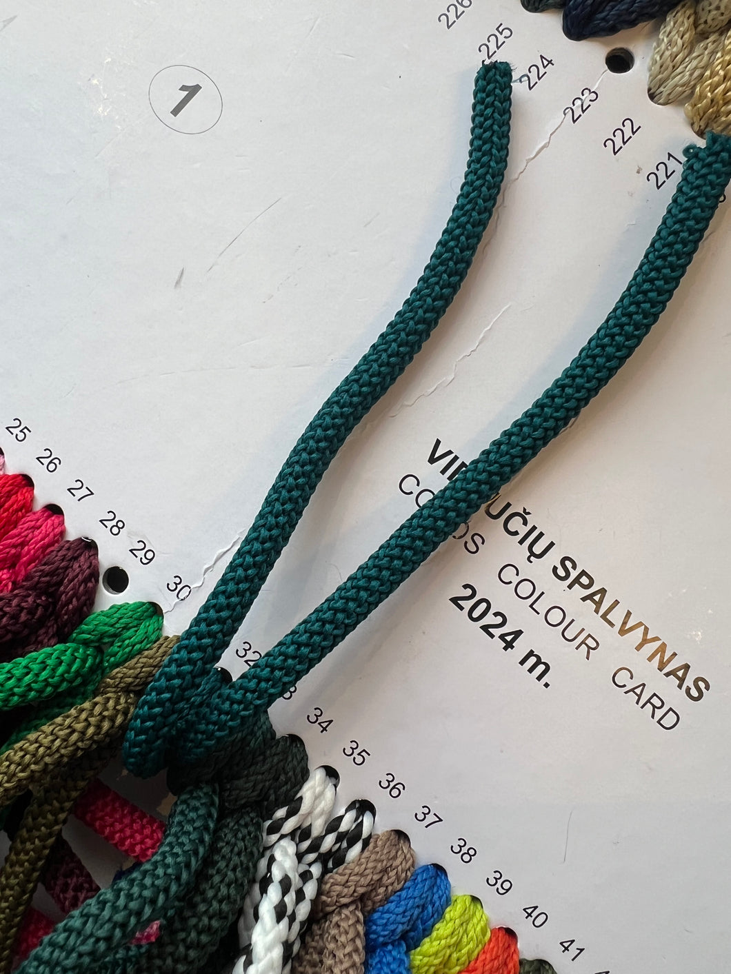 Heklesnor farge 32 petrol