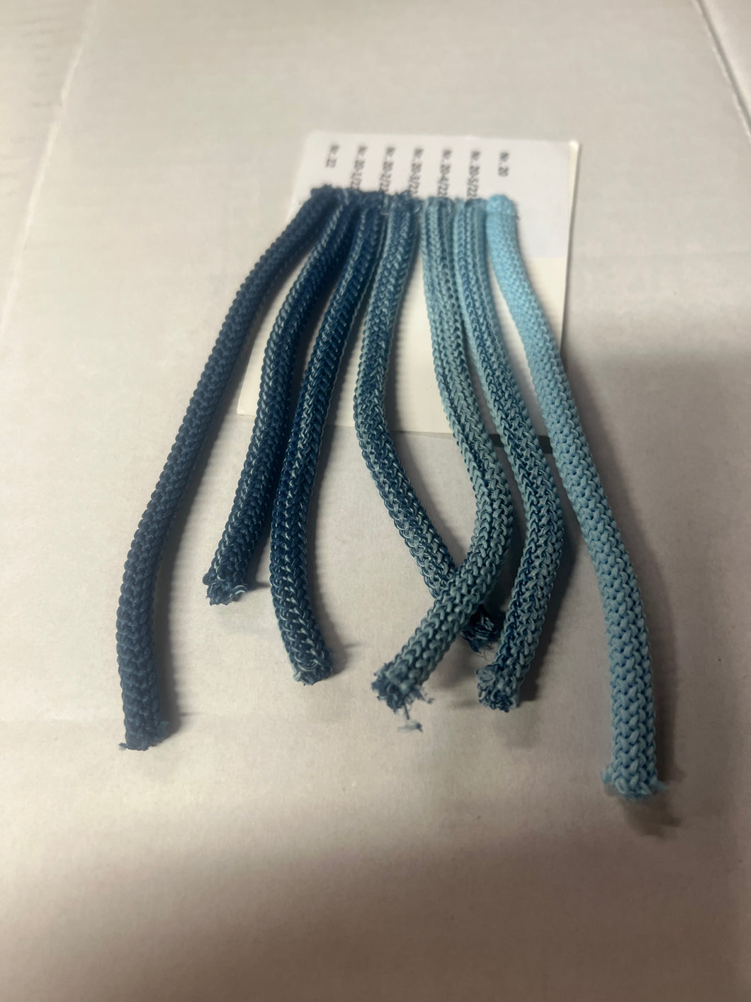 Ombré sett farge blå 20-22, 5mm