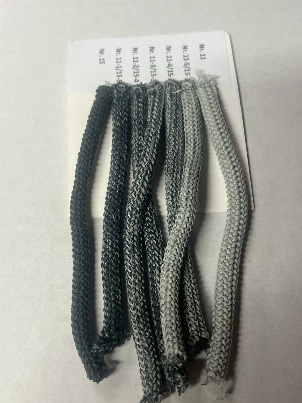 Ombré sett farge gråtoner 11-15. 5mm