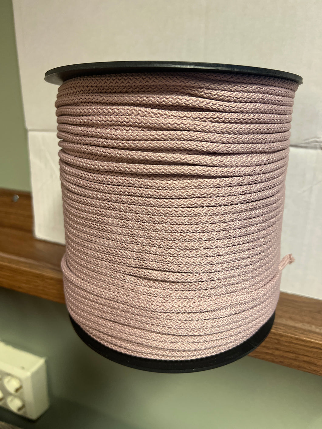 Hekletråd 5-6 mm 59 støvet rosa